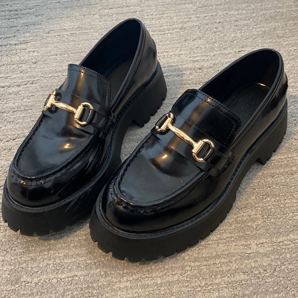 Platform loafers